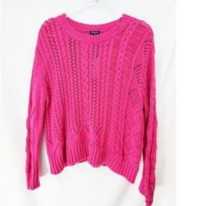 Splendid Pink Knit Sweater